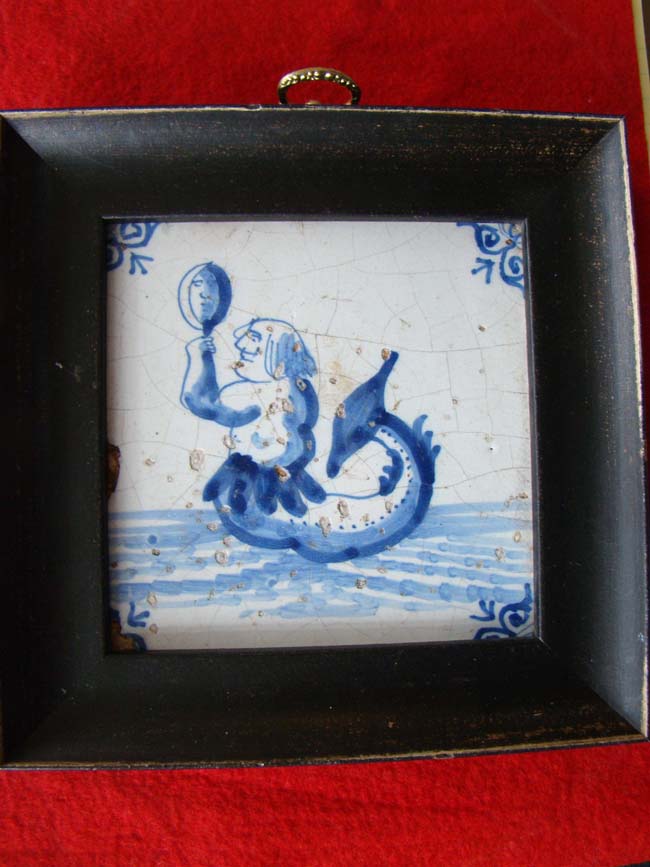 A 17th century dutch Delft tile circa 1650 — image 2
